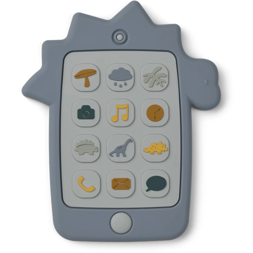 Jucărie dentiție în forma de telefon