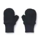 Mănuși pufoase pentru copii bleumarin