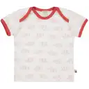 Tricou cu imprimeu pești roz