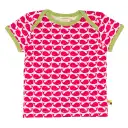 Tricou cu imprimeu balene roz