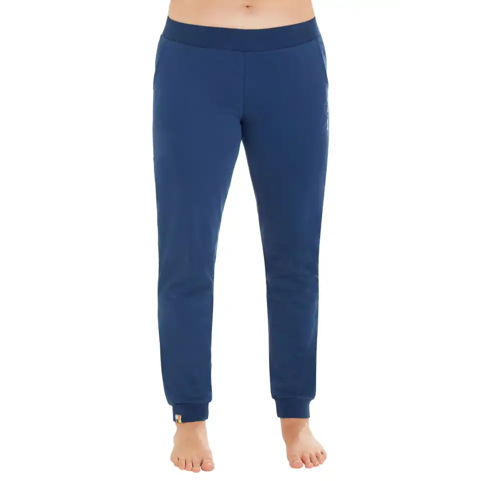 Pantaloni de trening bleumarin, de damă