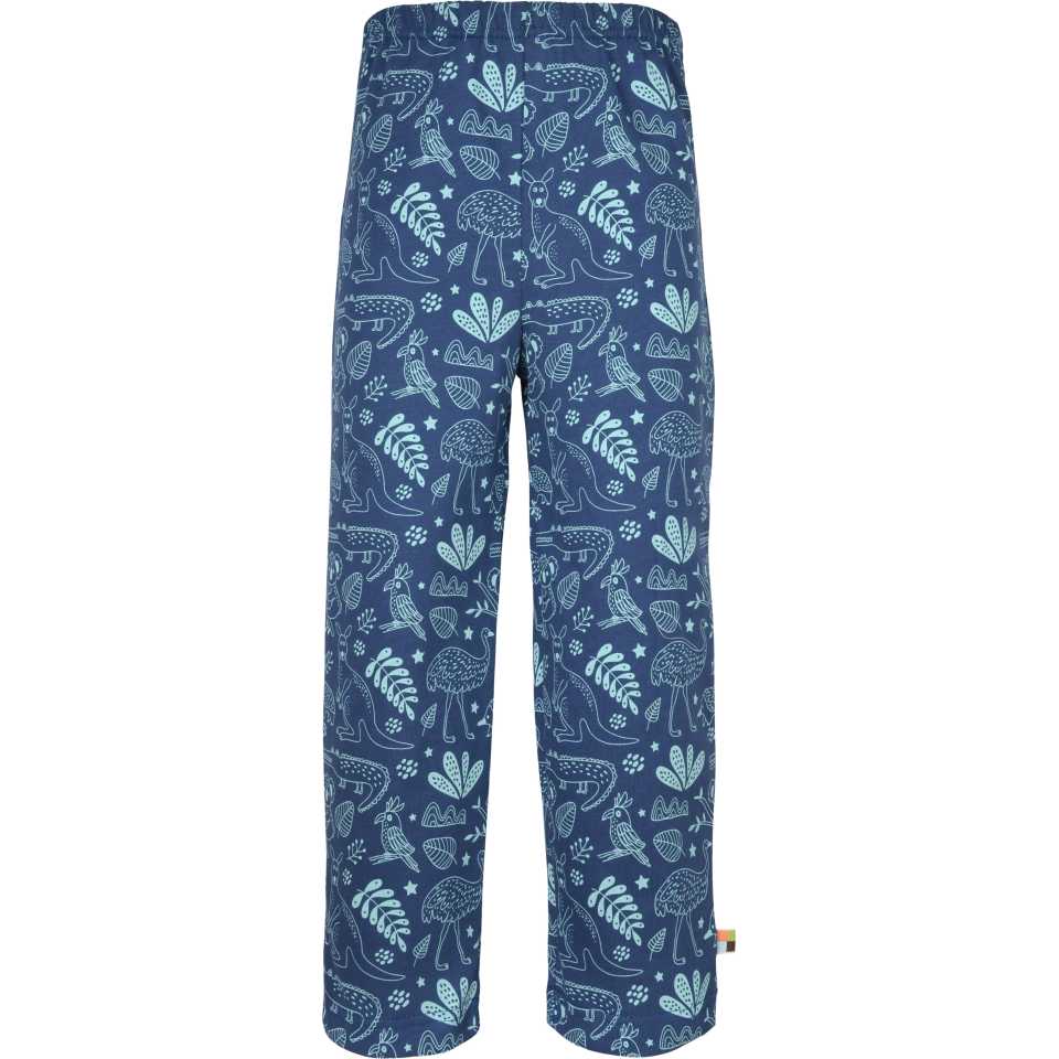Pantaloni bleumarin cu imprimeu animale din Australia