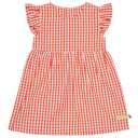 Rochie cu dungi roșii din bumbac organic