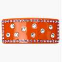 Clamă de păr portocalie