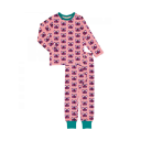 Pijama copii din bumbac organic, Garden Butterfly