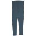 Colanți rib copii din bumbac organic, bleumarin