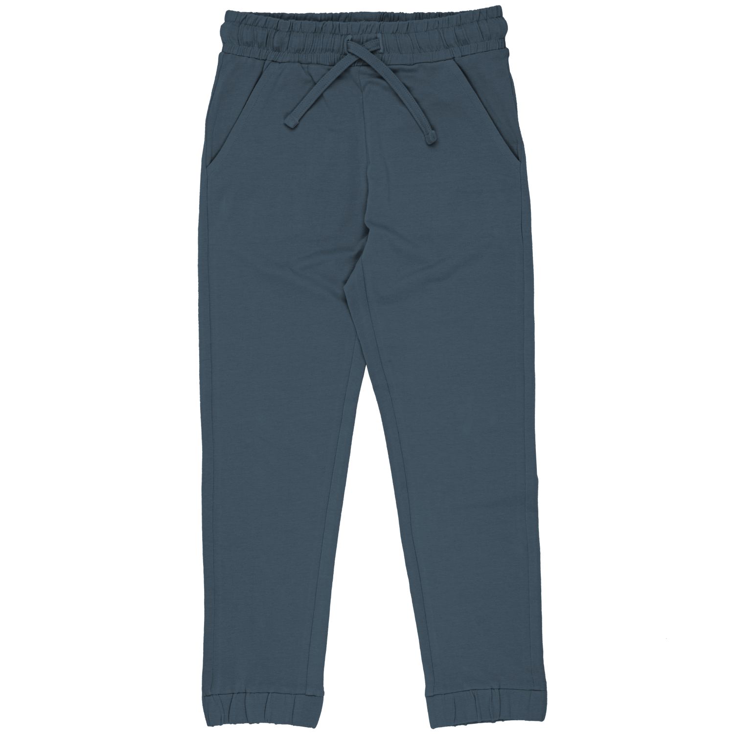 Pantaloni copii din bumbac organic, bleumarin