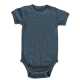 Body copii cu mânecă scurtă din bumbac organic, bleumarin