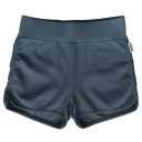 Pantaloni scurți copii din bumbac organic rib, Rainfall