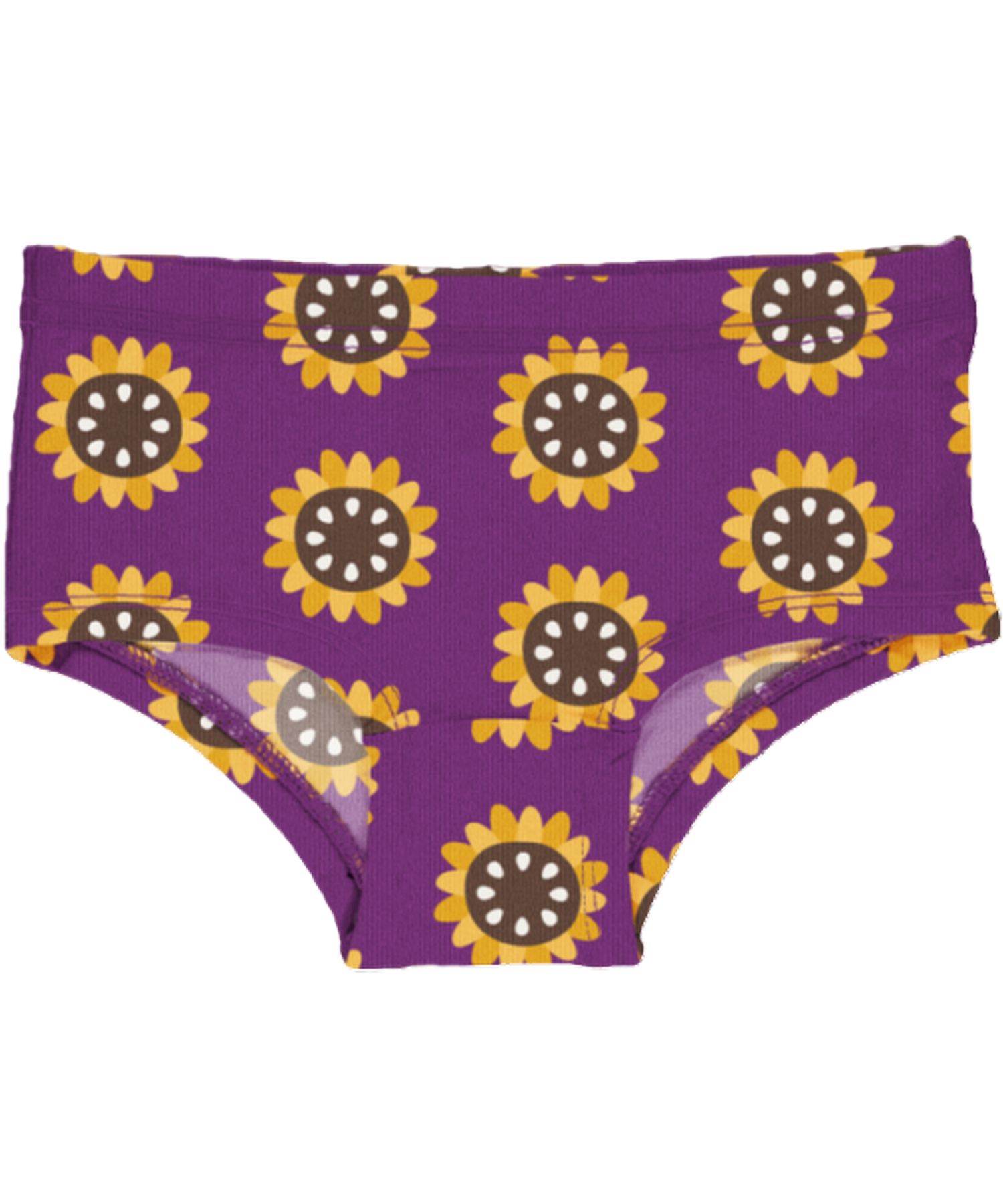 Chiloți hipster din bumbac organic, Garden Sunflower