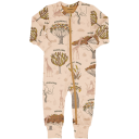 Salopetă-pijama cu mânecă lungă și fermoar, Savanna Woodland