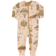 Salopetă-pijama cu mânecă lungă și fermoar, Savanna Woodland