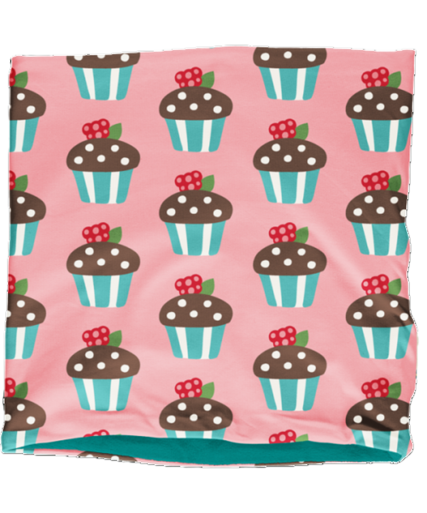 Fular tubular căptușit cu velur, Arctic Muffin