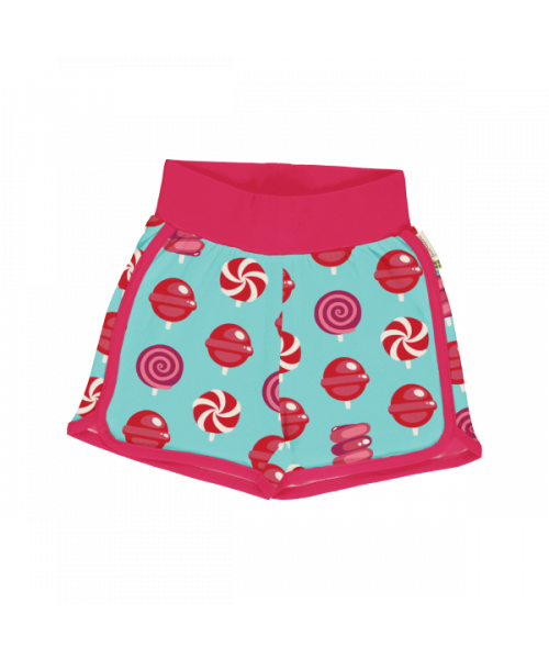 Pantaloni scurți din bumbac organic Party Lollipop