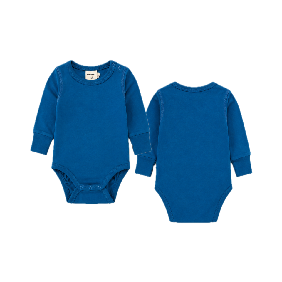 Body mânecă lungă bleumarin, copii