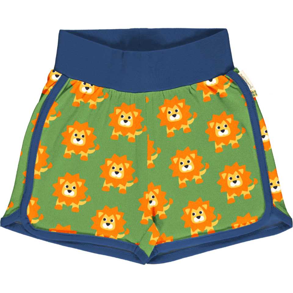 Pantaloni scurți sport copii cu imprimeu leu