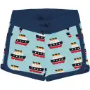 Pantaloni scurți sport copii cu imprimeu vapoare