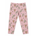 Colanți trei-sferturi copii cu imprimeu girafe