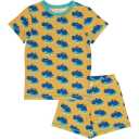 Pijama copii cu imprimeu hipopotami