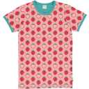 Tricou adulți cu imprimeu căpșuni