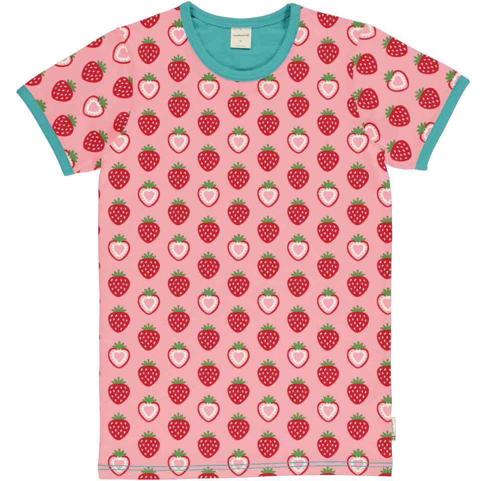 Tricou adulți cu imprimeu căpșuni