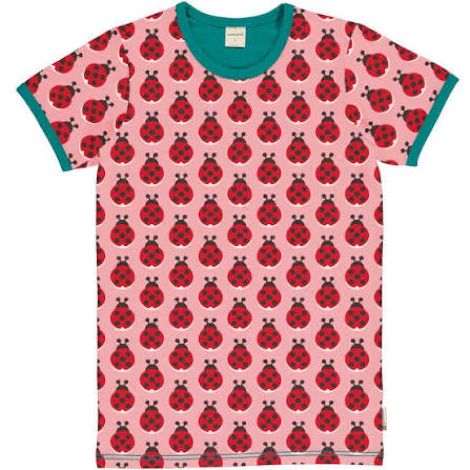 Tricou adulți cu imprimeu buburuze