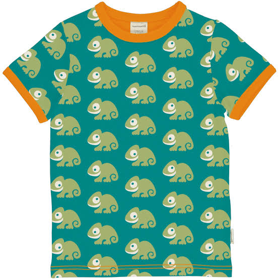 Tricou adulți cu imprimeu cameleon