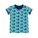 Tricou adulți cu imprimeu buldozere