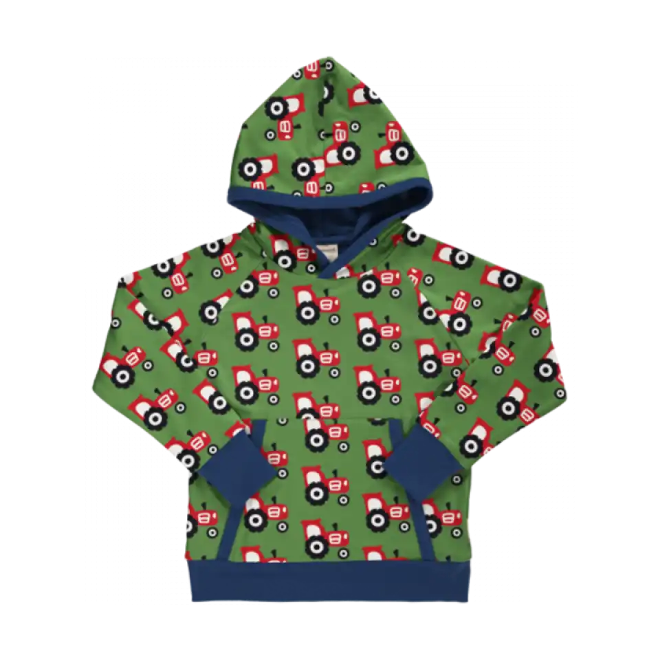 Hanorac cu imprimeu tractoare