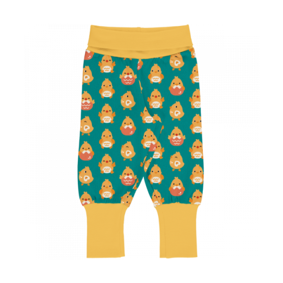 Pantaloni cu betelie moale Party Chick din bumbac organic