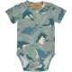 Body bebeluși cu mânecă scurtă și imprimeu delfini