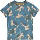 Tricou din bumbac organic, cu imprimeu broaște țestoase