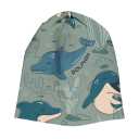 Căciulă copii din bumbac organic, Dashing Dolphin