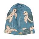 Căciulă copii din bumbac organic, Turtle Tide
