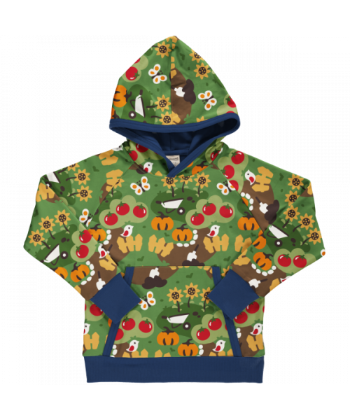 Hanorac copii cu glugă din bumbac organic, Garden Love