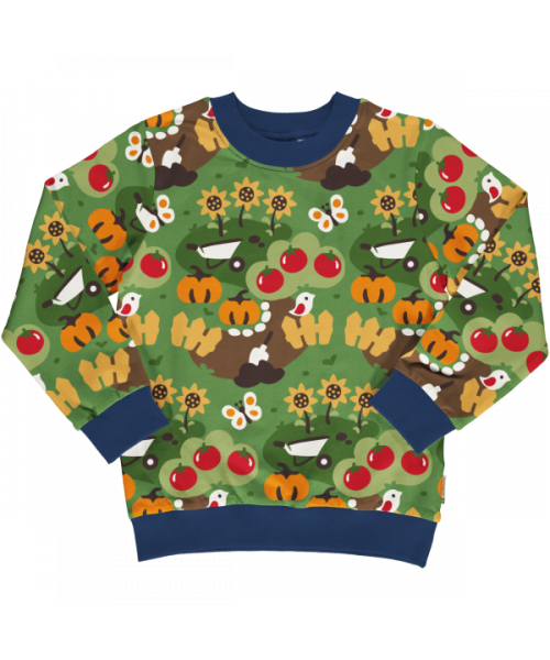 Bluză din bumbac organic, Garden Love