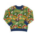 Bluză din bumbac organic, Garden Love