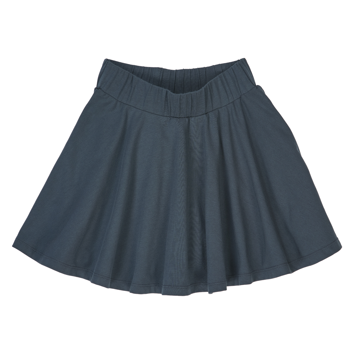 Fustă basic din jerseu, bleumarin