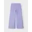 Pantaloni confortabili lila din bumbac organic