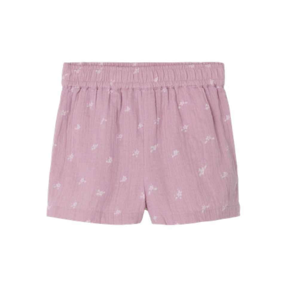 Pantaloni scurți vaporoși din bumbac organic