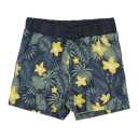 Pantaloni scurți cu flori tropicale Dark Sapphire
