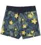 Pantaloni scurți cu flori tropicale Dark Sapphire