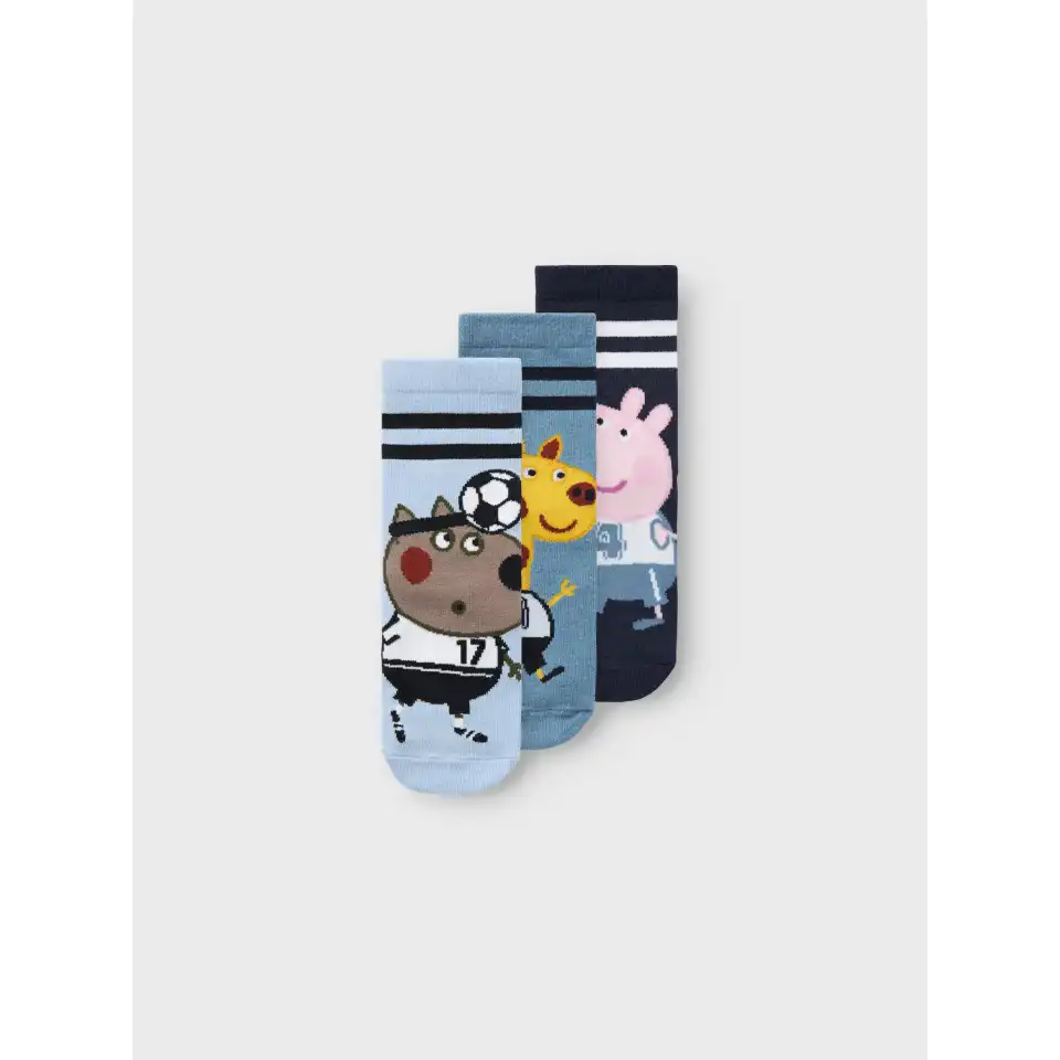 Set 3 perechi de șosete Peppa Pig