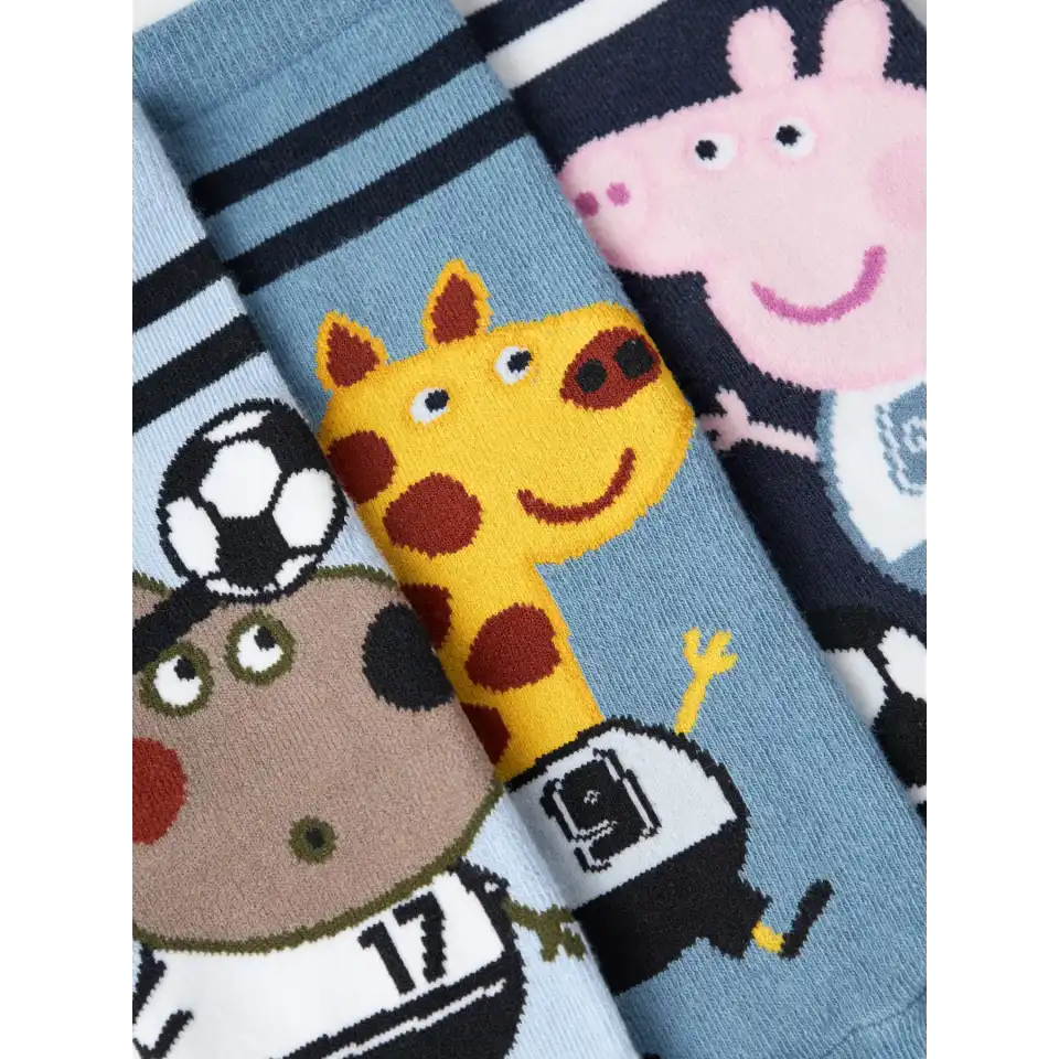 Set 3 perechi de șosete Peppa Pig
