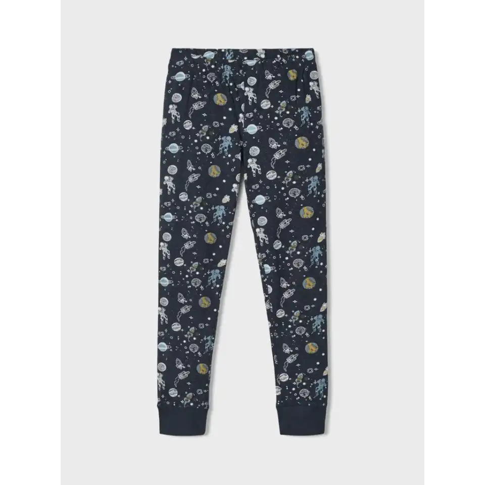 Set pijama cu imprimeu spațial