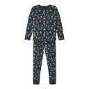 Set pijama cu imprimeu spațial