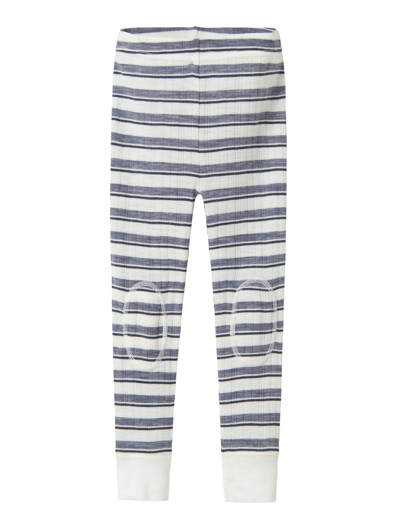 Colanți lungi din lână merinos, cu dungi