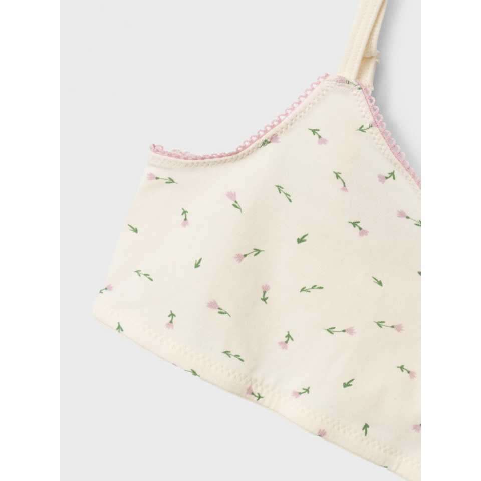Set 2 bustiere copii, Buttercream floral & lila