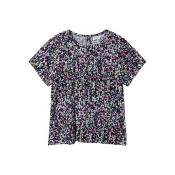 Tricou creponat raspberry rose