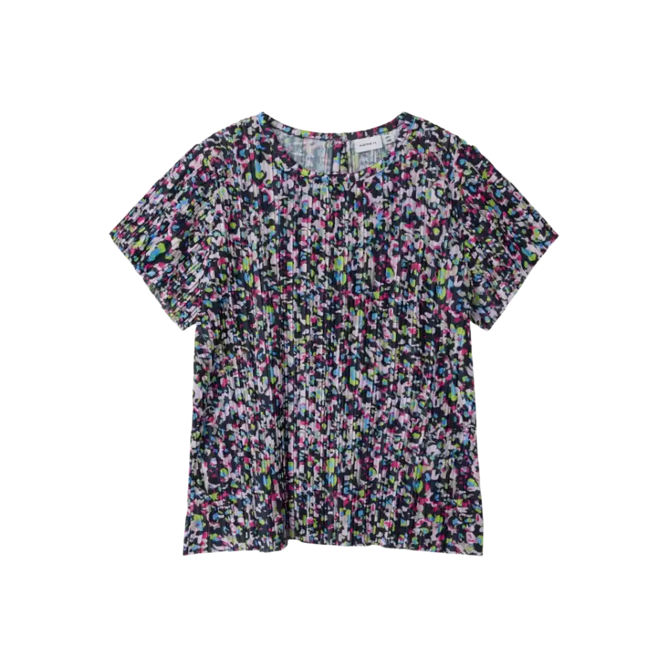 Tricou creponat raspberry rose